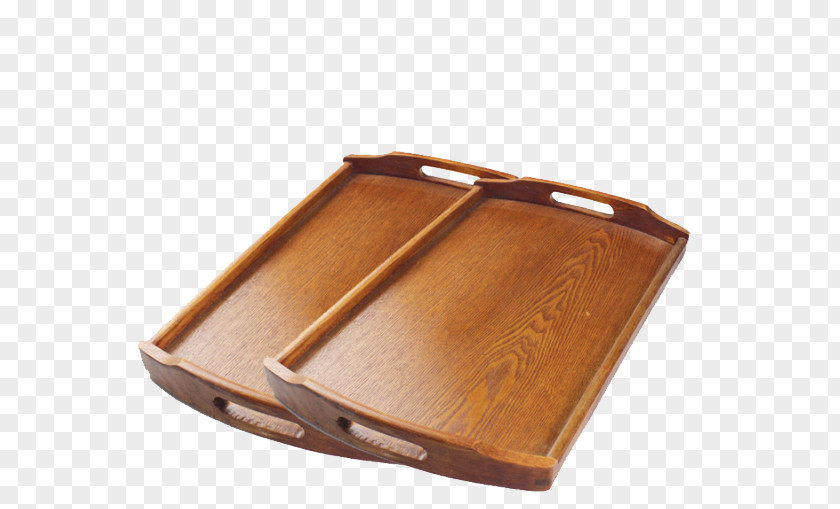 Solid Wood Rectangular Tray Plate Tableware Plastic PNG
