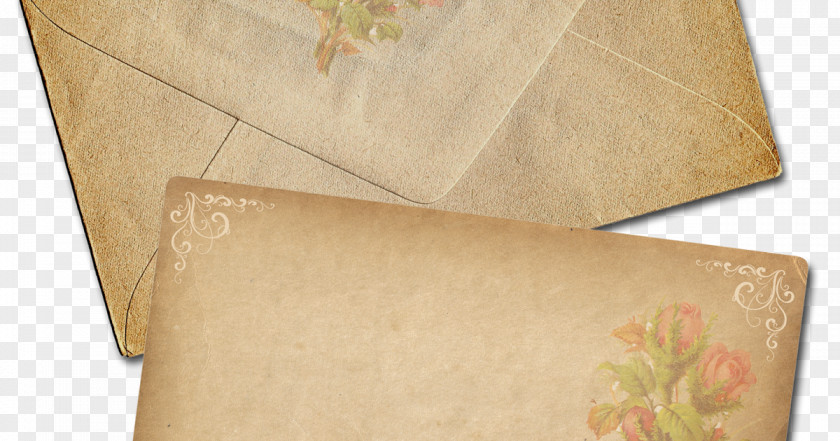 Vintage Card Paper Plywood Material Floor PNG