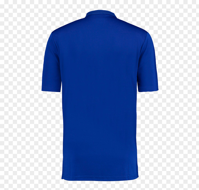 Polo Shirt Back T-shirt Royal Blue Jersey Crew Neck PNG