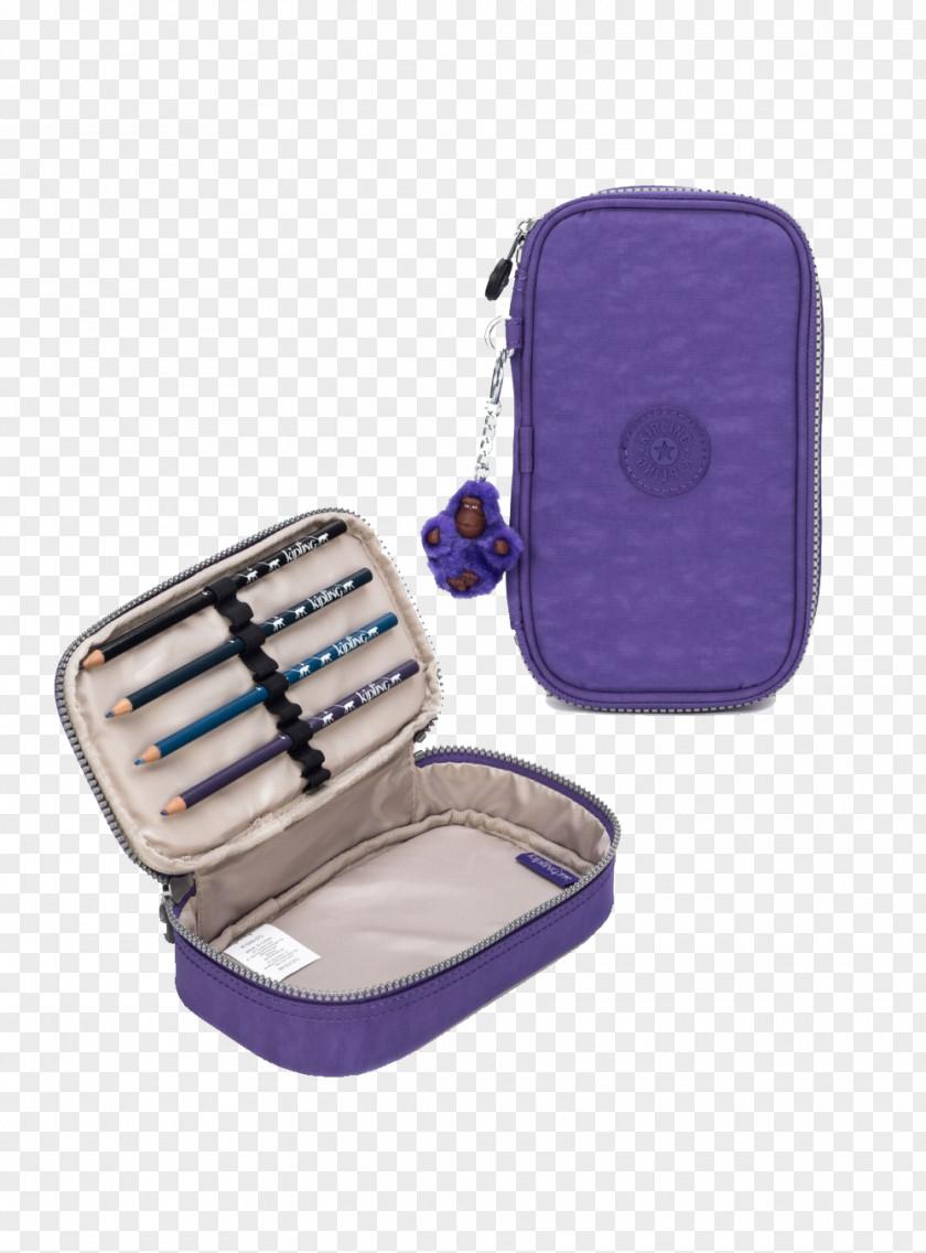 Shell Kipling Case Purple Handbag PNG