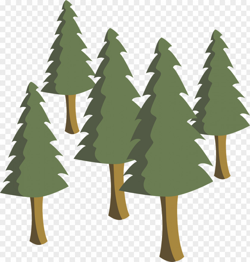 Tree Pine Fir Forest Clip Art PNG