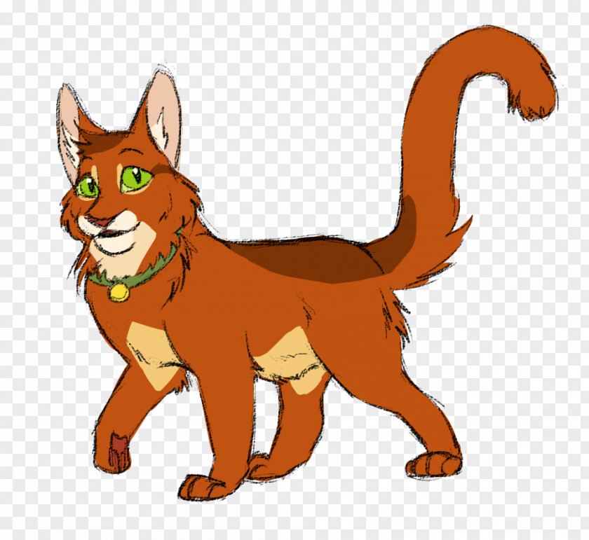 Warriors The New Prophecy Whiskers Red Fox Cat Clip Art PNG