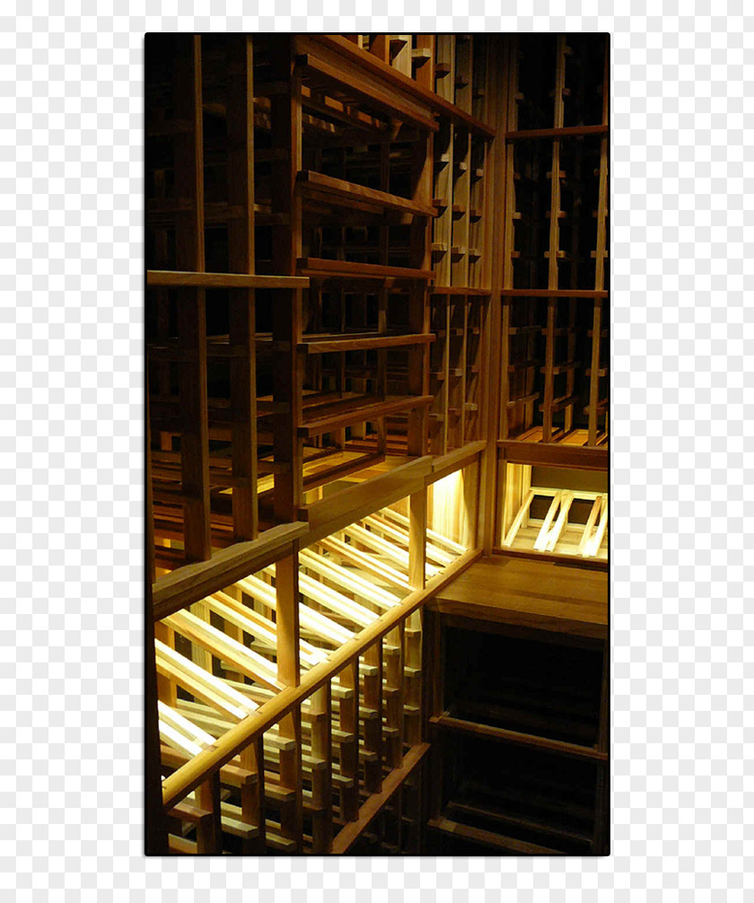 Wine Shelf Cellar Bookcase Basement PNG