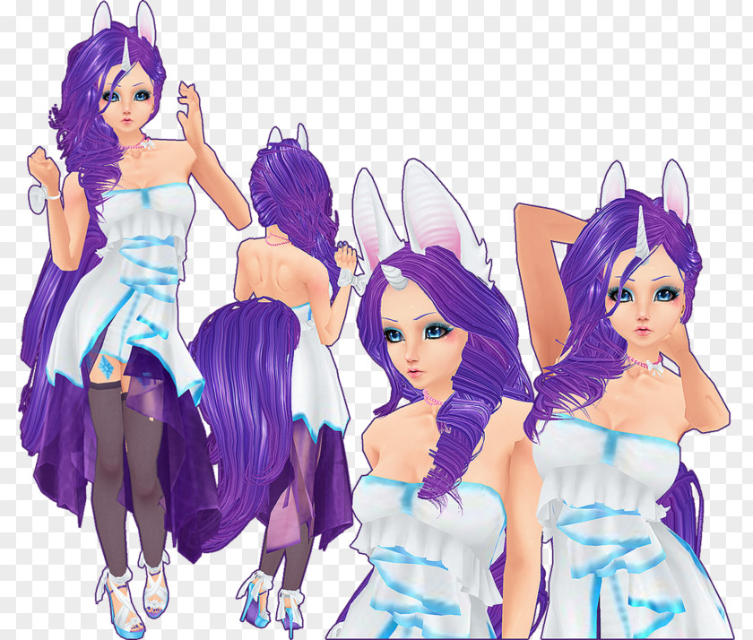 Cosplay Rarity IMVU Rainbow Dash Avatar PNG