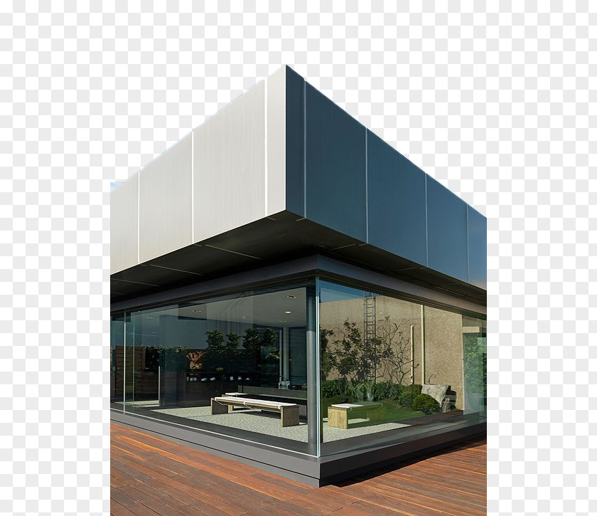 Modern Floor Glass Wall Construction Architecture Building PNG