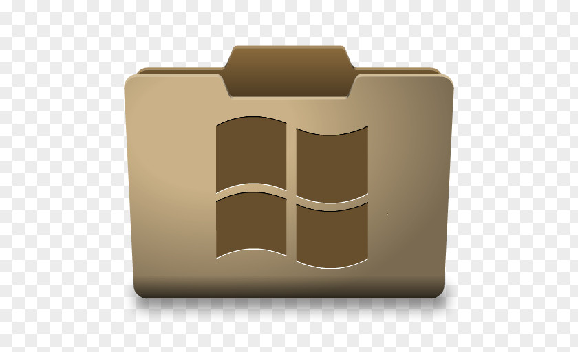 Cardboard Directory File Explorer PNG