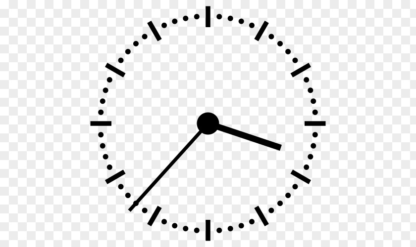 Clock Digital 12-hour Face PNG