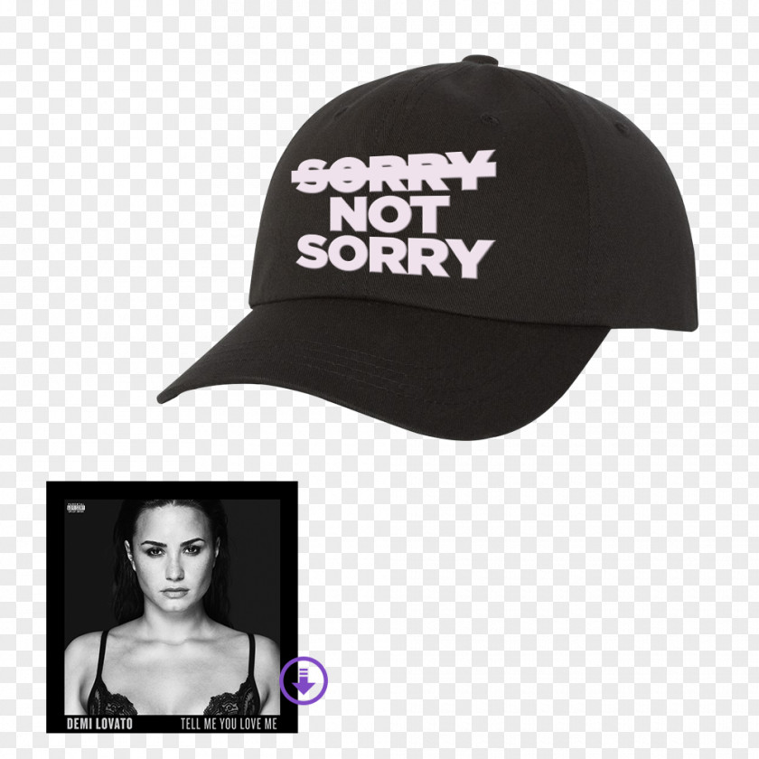 Sorry Demi Lovato T-shirt Not Tell Me You Love The Neon Lights Tour PNG