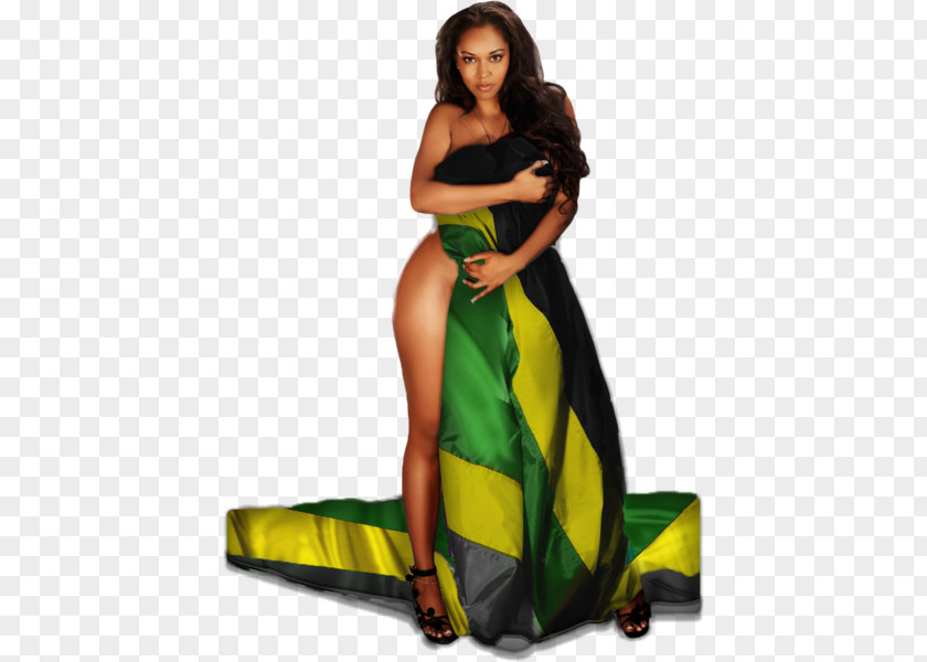 Flag Esther Baxter Of Jamaica Dancehall Queen PNG