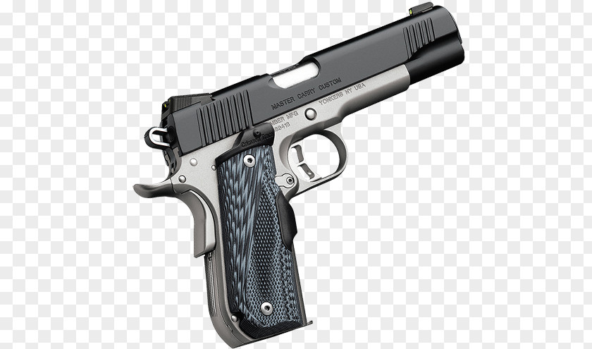 Kimber Pistols Custom Manufacturing .45 ACP Firearm Automatic Colt Pistol PNG