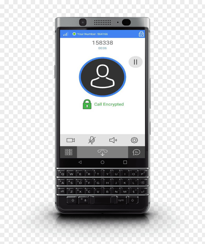 Make Phone Call BlackBerry KEYone Priv Motion Smartphone PNG