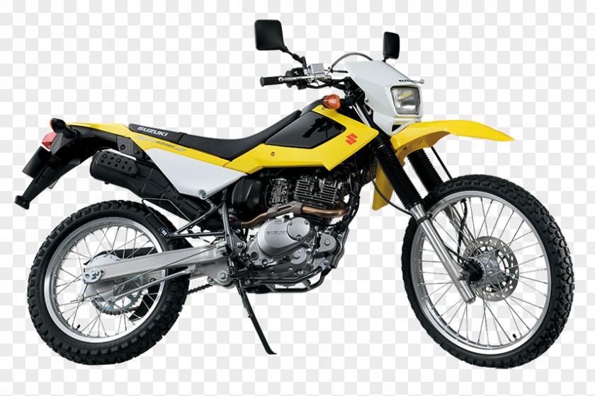 Riding A Motorcycle Suzuki DR200SE Dual-sport DR650 PNG