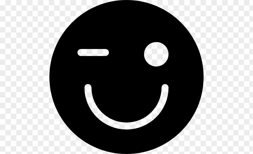 Smiley Emoticon Wink PNG