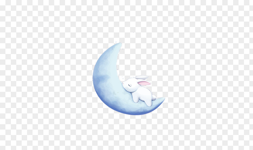 The Moon And Rabbit Icon PNG