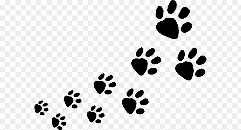 Animal Footprints Cliparts Dog Cat Track Paw Clip Art PNG