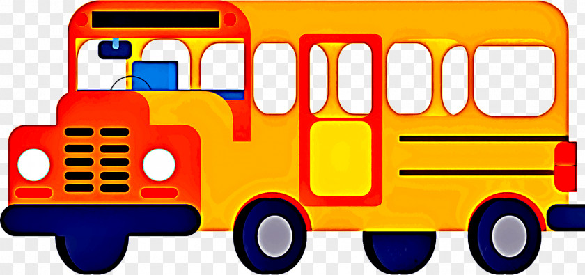 Car Public Transport School Bus PNG
