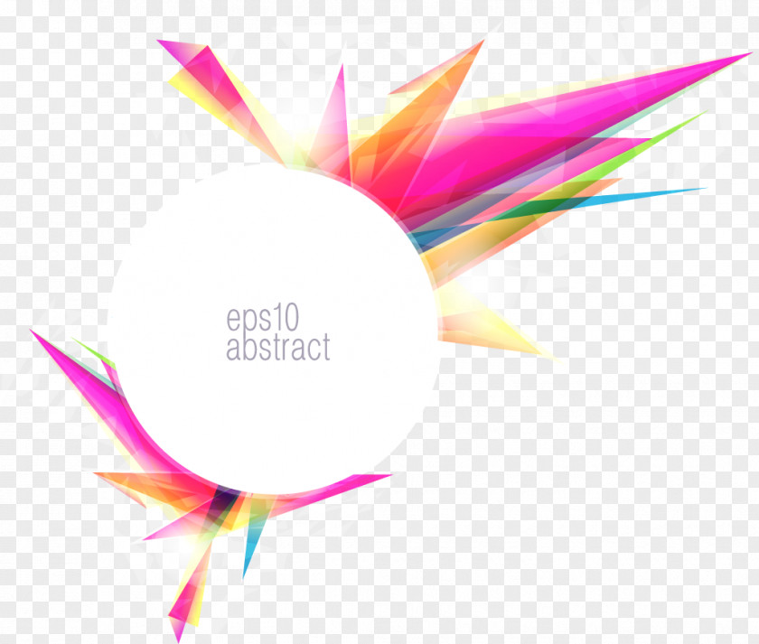 Colorful Cone Material Abstract Art Color Gradient PNG
