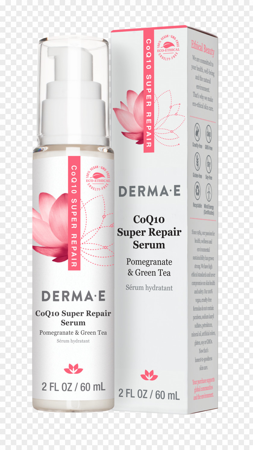 DERMA E Vitamin C Concentrated Serum Skin Care Wrinkle PNG