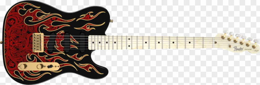 Guitar James Burton Telecaster Fender Electric Bass PNG