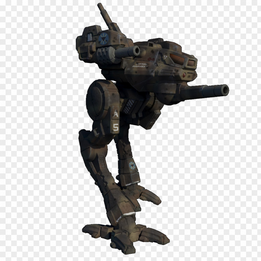 Military Robot Mecha Mercenary PNG