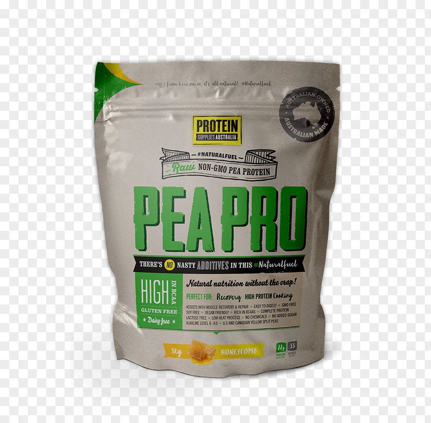 Pea Protein Honeycomb Milkshake Dietary Supplement PNG