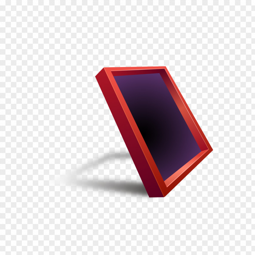 Red Frame Picture Download PNG