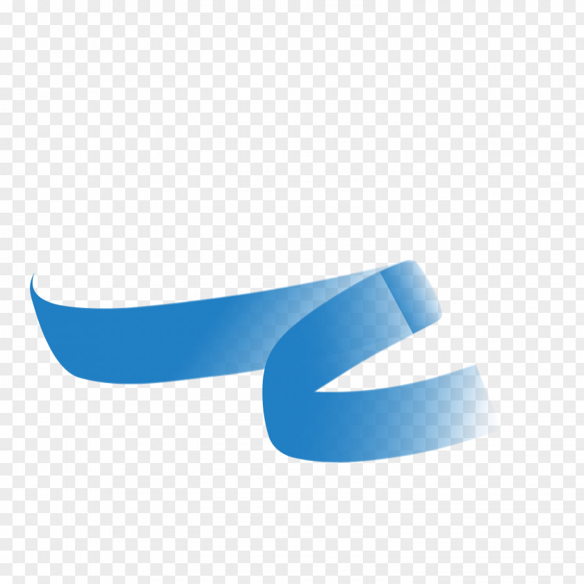Ribbon Blue Euclidean Vector Color Computer File PNG