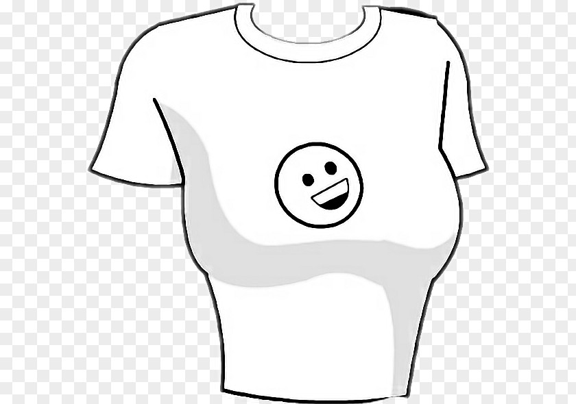 T-shirt Clip Art Sleeve Human Behavior Smiley PNG