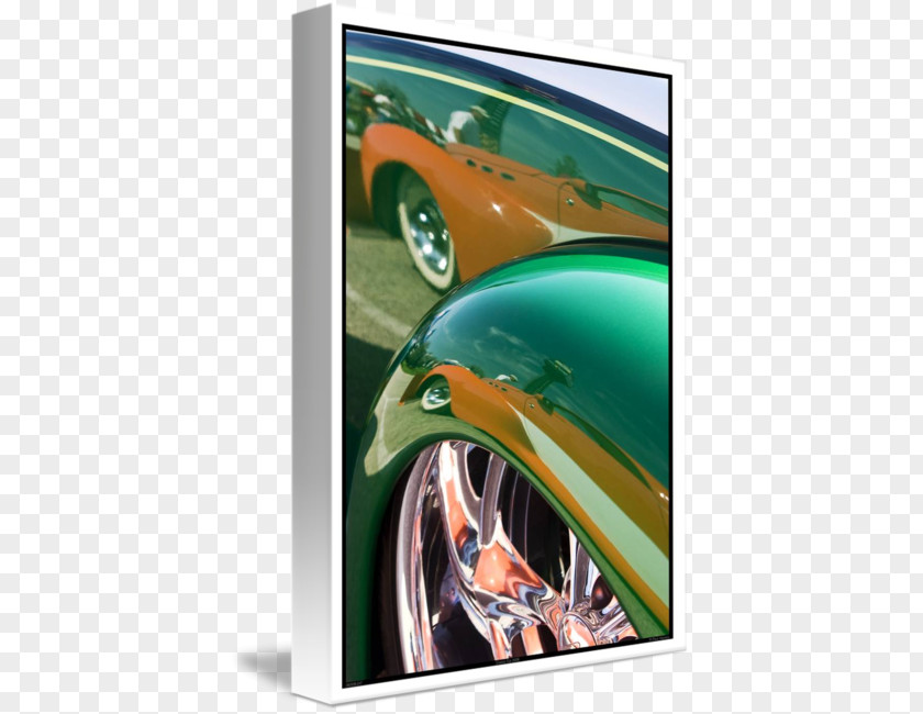 Green Classic Car Vintage Gallery Wrap Motor Vehicle PNG