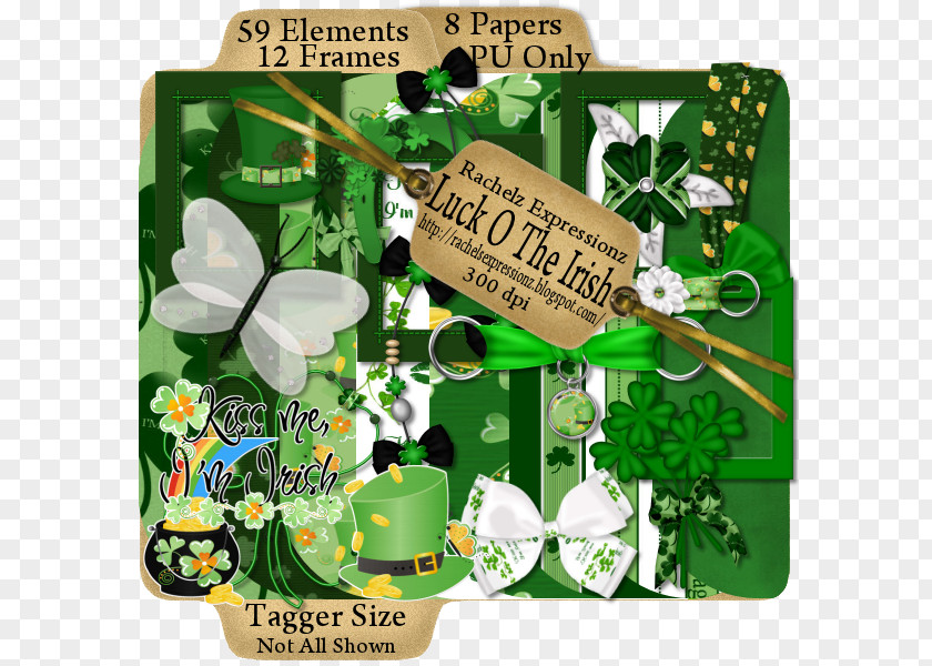 Luck Of The Irish Herbalism Tree Font PNG