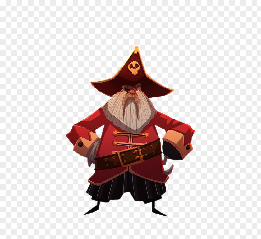 Pirate Captain Piracy Illustration PNG
