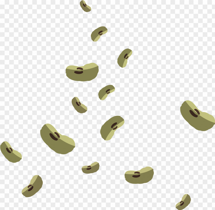 Hand Painted Green Peas Pea Seed PNG