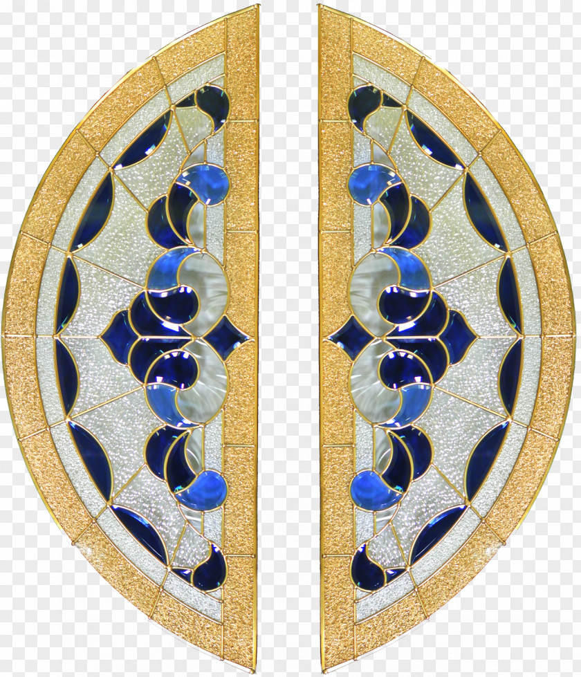 Jewellery Cobalt Blue Symmetry PNG