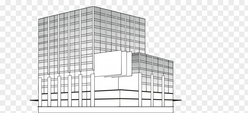 Office Building Architecture Facade PNG