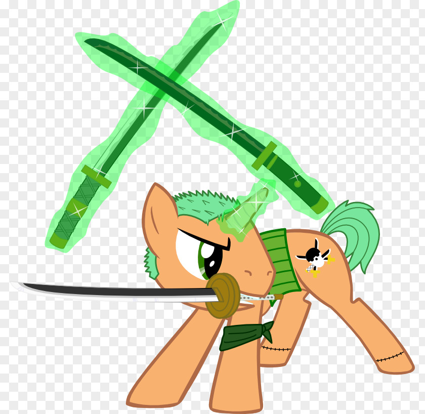 One Piece Roronoa Zoro Pony Monkey D. Luffy Nami Dracule Mihawk PNG