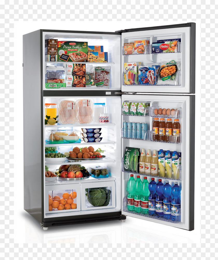 Open Refrigerator Auto-defrost Chiller Freezers PNG