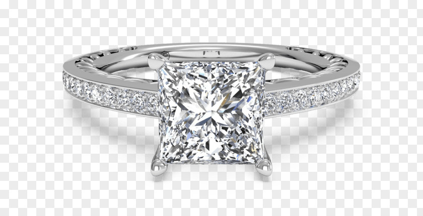 Pave Diamond Rings For Women Engagement Ring Cut Jewellery PNG