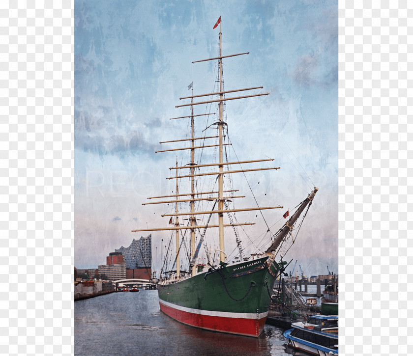 Rickmer Rickmers Sail Clipper Brigantine Barquentine PNG