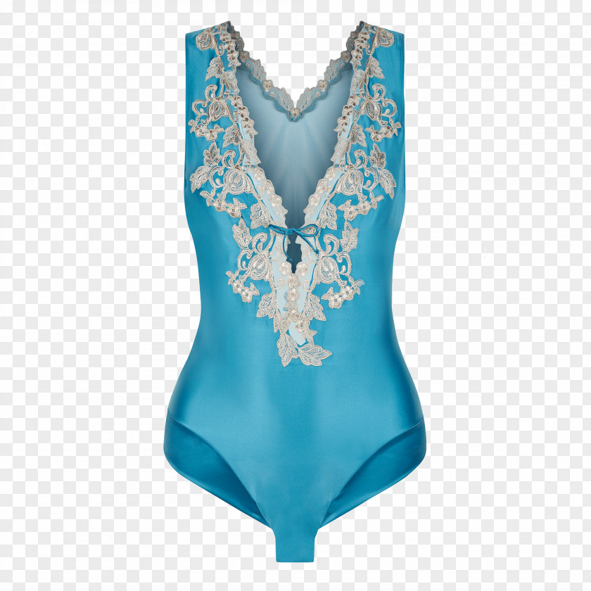 Satin Bodysuit Tulle La Perla Silk Embroidery PNG