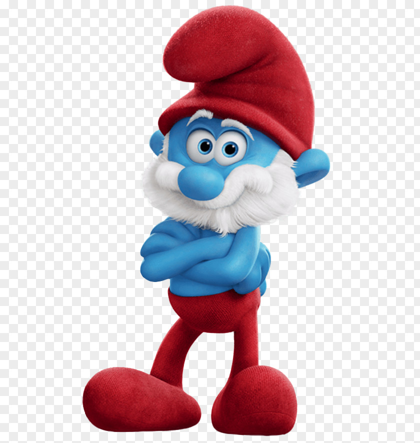 Smurfs Smurfette Papa Smurf Gargamel Hefty Brainy PNG