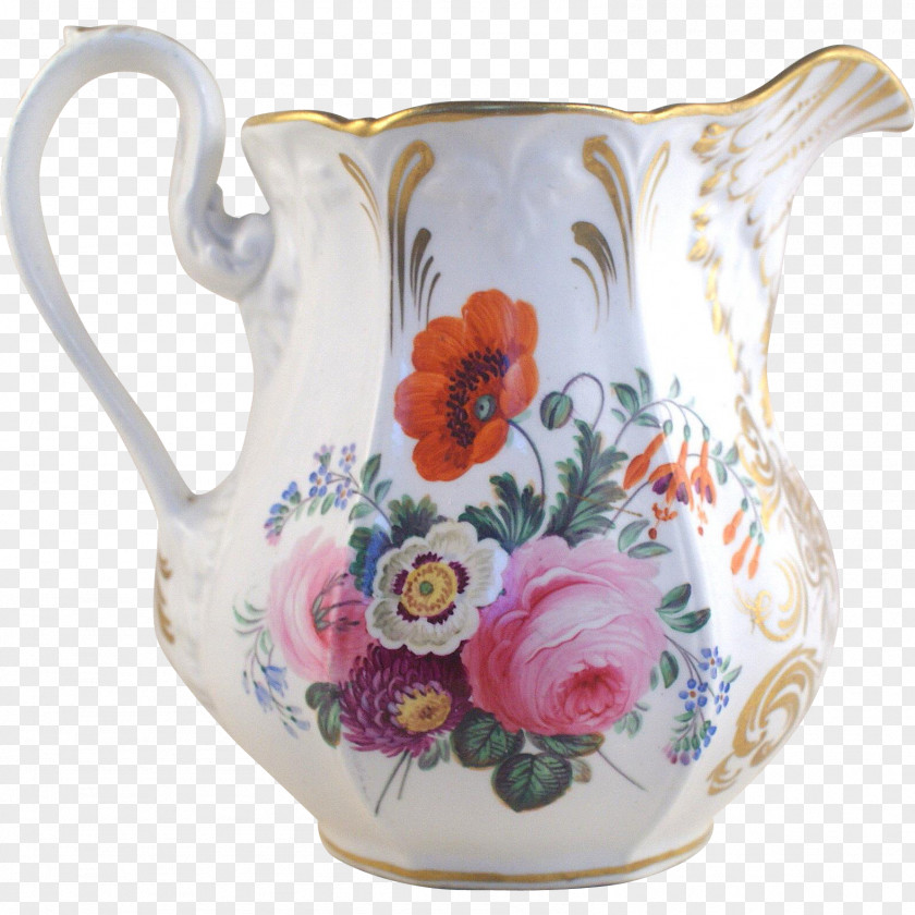 Vase Jug Porcelain Saucer Mug PNG