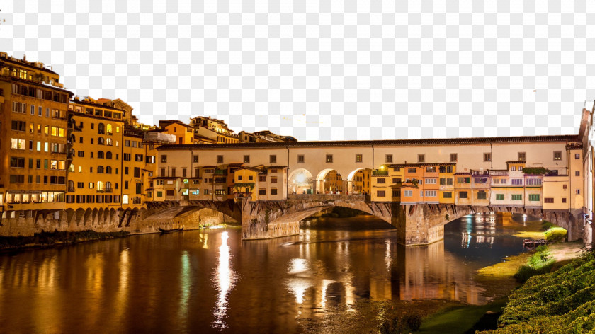 Florence, Italy, Eight Ponte Vecchio Palazzo Arno Uffizi Pitti PNG