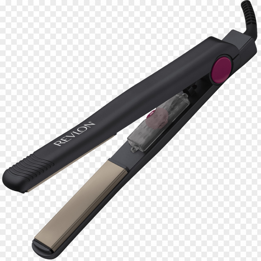 Hair Iron Straightening Hairbrush Revlon PNG