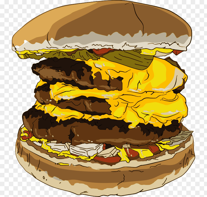 Hamburger Cheeseburger Fast Food Ice Cream Cones Clip Art PNG