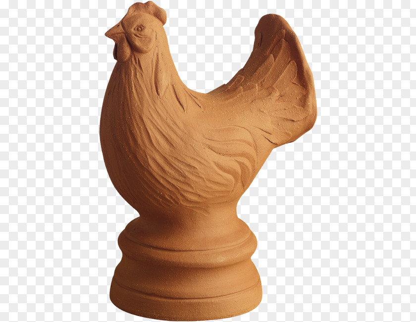 Hen Chicken Bird Ceramic Sculpture Galliformes PNG