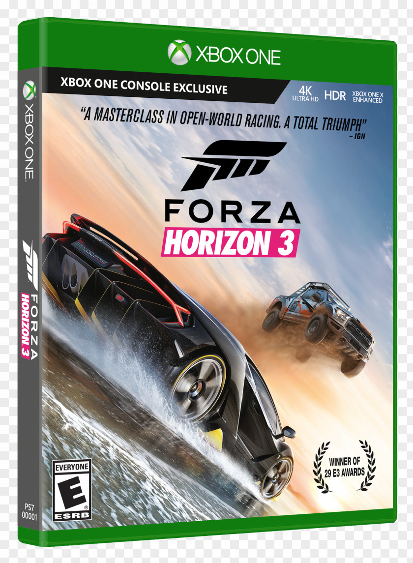 Xbox Forza Horizon 3 Motorsport 6 One PNG