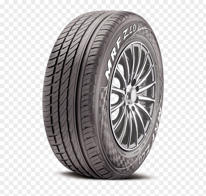 Car India MRF Tubeless Tire PNG