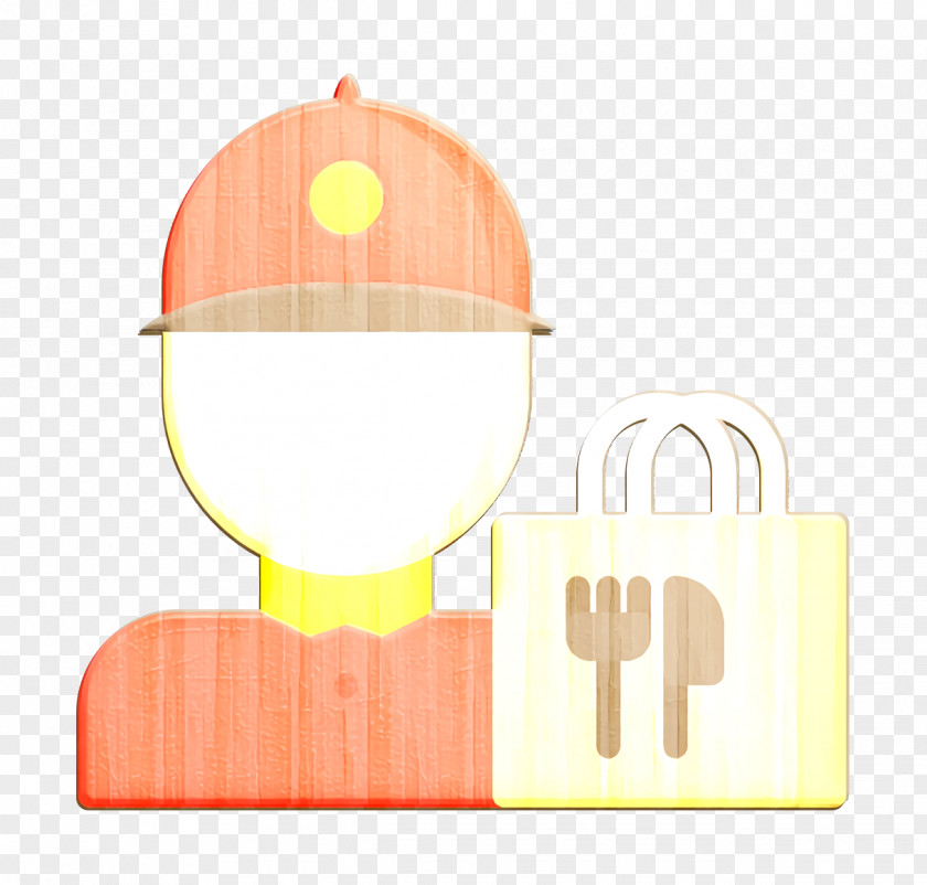 Food Delivery Icon Guy PNG