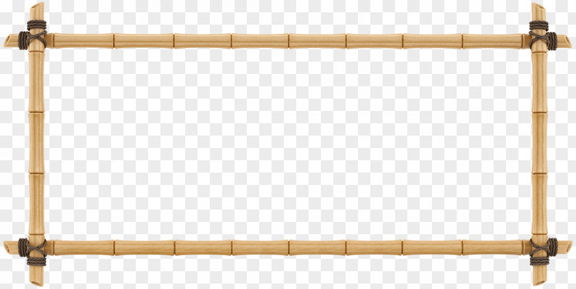 Bamboo Border Art Picture Frames PNG