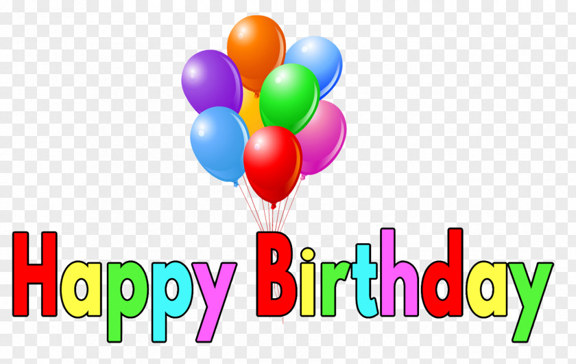 Happy Birthday Balloon Material Free To Pull Cake You Wish PNG